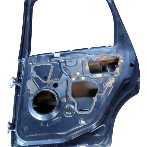 Porta Traseira Lado Direito Ford Fiesta 2005 Usada Traseira Direito Azul