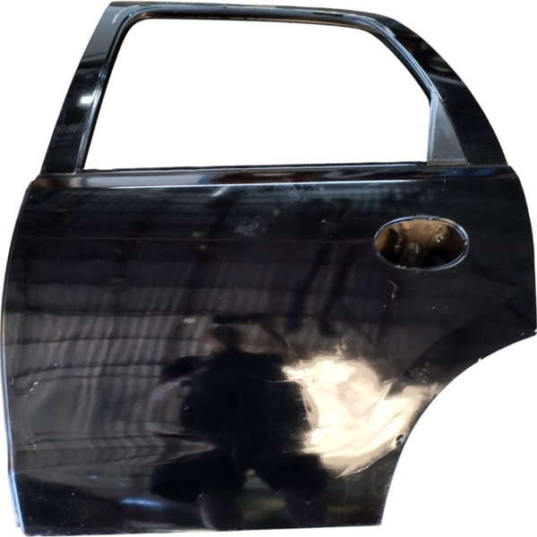 Porta Traseira Lado Esquerdo Corsa Montana 2006 Com Detalhes Traseira Direito Preto