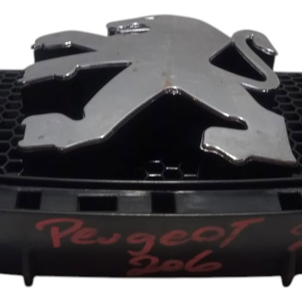 Emblema Parachoque Dianteiro Peugeot 206 2007