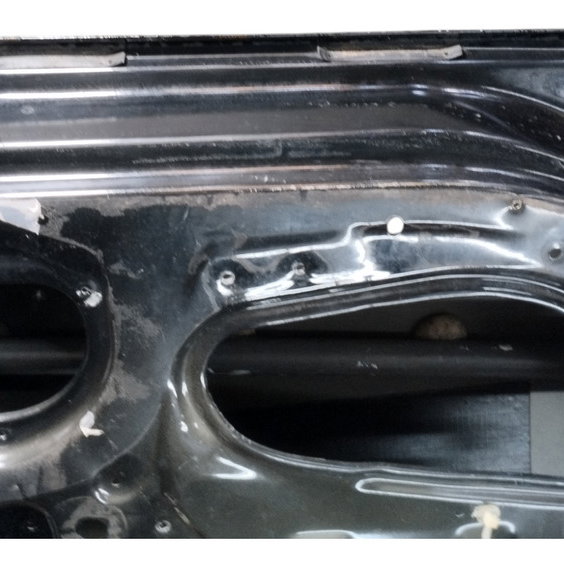 Porta Traseira Lado Esquerdo Gm Astra 2003 Com Detalhes Traseira Direito Preto