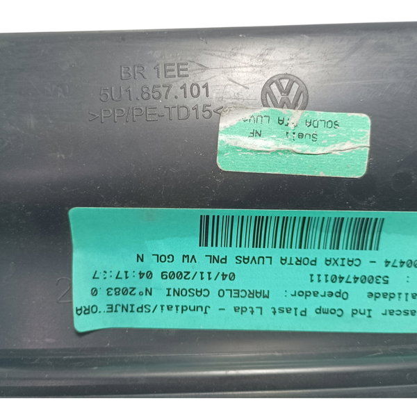 Tampa Porta Luvas Vw Gol G5 2009
