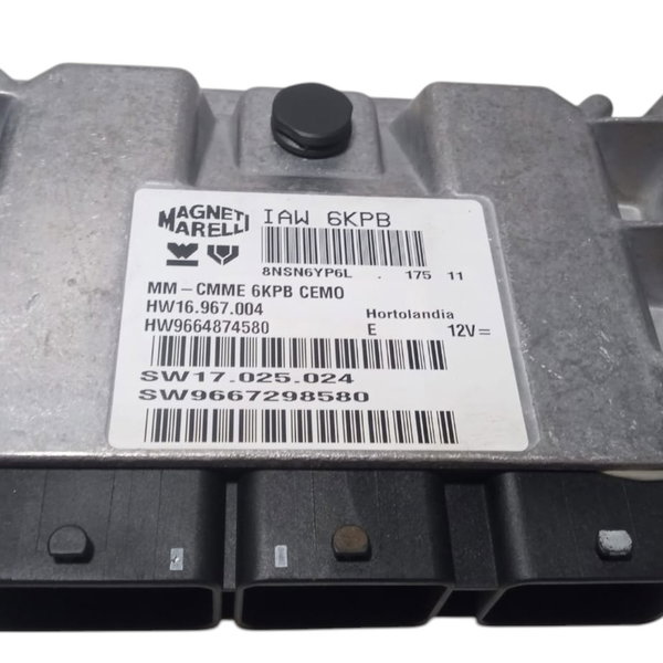 Módulo Injeção Peugeot 408 2.0 16v 2012 Iawskpb Kit