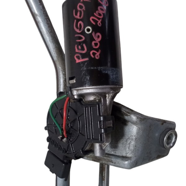 Motor Limpador Parabrisa Com Galhada Peugeot 206 2006 Usado