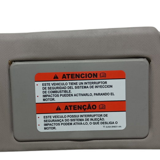 Quebra Sol Esquerdo Dianteiro Ford Fiesta 2006