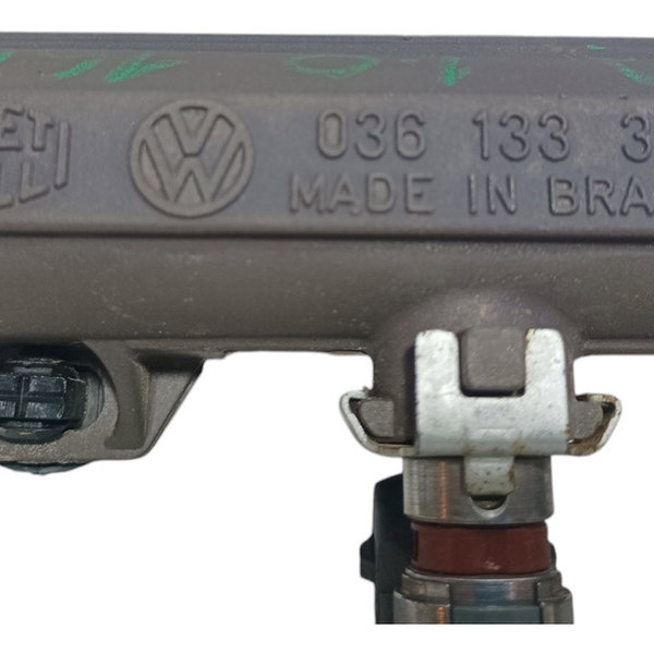 Flauta Com Bicos Injetores Vw Gol G3 1.0 16v 2002