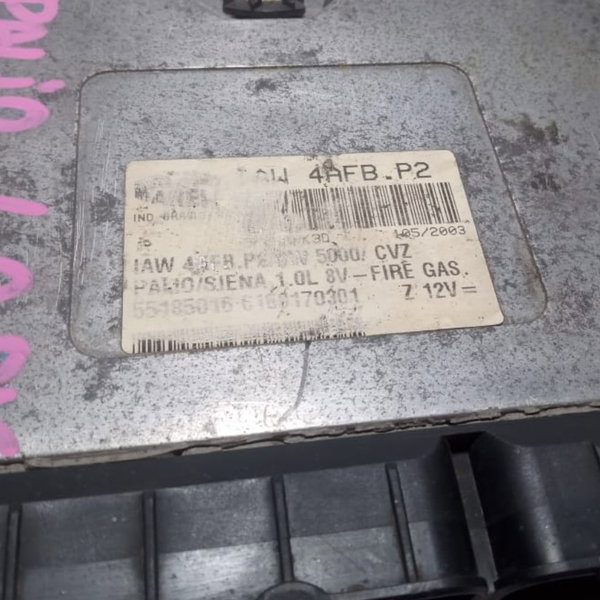 Módulo Injeção Fiat Palio 1.0 8v Fire 2003 Iaw4afbp2