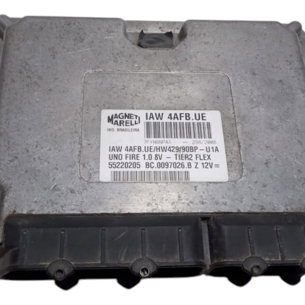 Módulo Injeção Fiat Uno 1.0 8v Fire 2008 Iaw4afbue