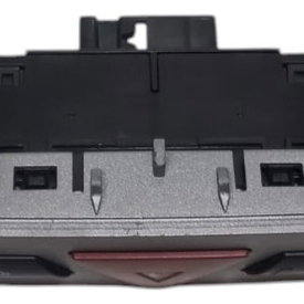 Botão Pisca Alerta Porta Malas Trava Peugeot 408 2012 Cinza