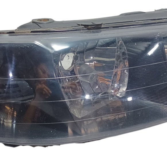 Farol Direito Máscara Negra Vw Gol G3 2004 Duplo Recuperado Direito/passageiro