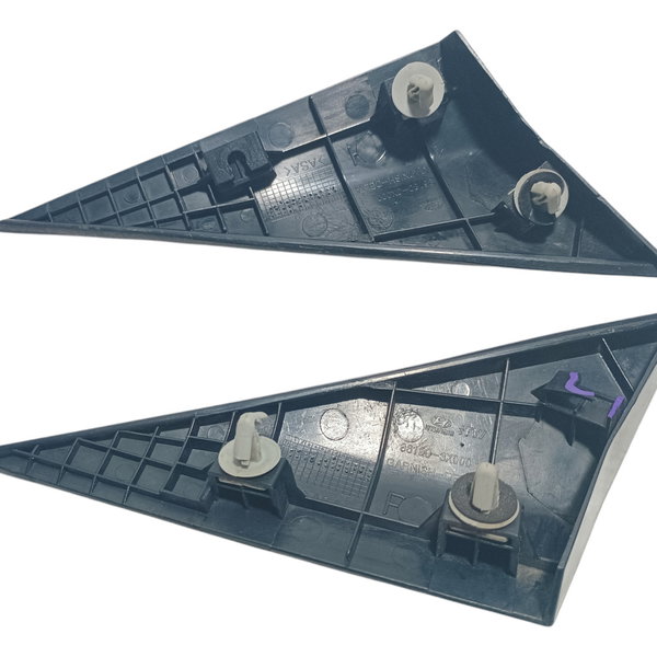 Moldura Acabamento Retrovisor Hyundai Elantra 2012 Par