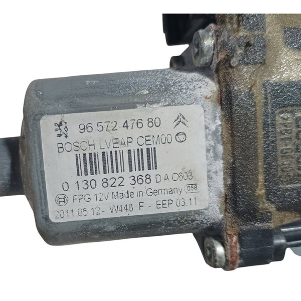 Máquina Vidro Elétrico Dianteiro Esquerdo Peugeot 408 2011