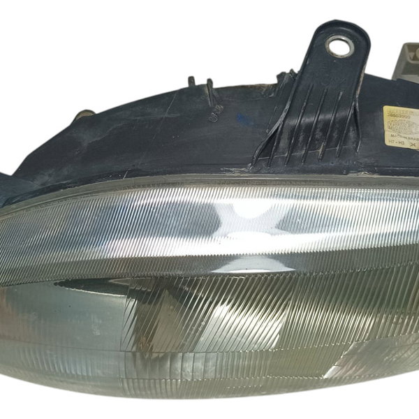 Farol Lado Esquerdo Cromado Fiat Palio 1997 Recuperado Esquerdo/motorista