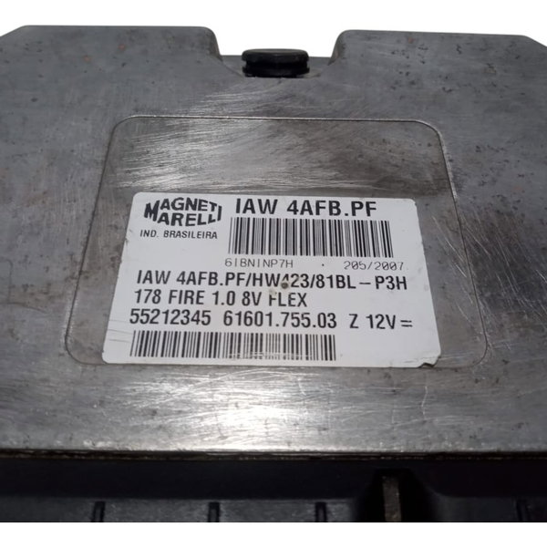 Módulo Injeção Fiat Palio 1.0 8v Fire 2007 Iaw4afbpf