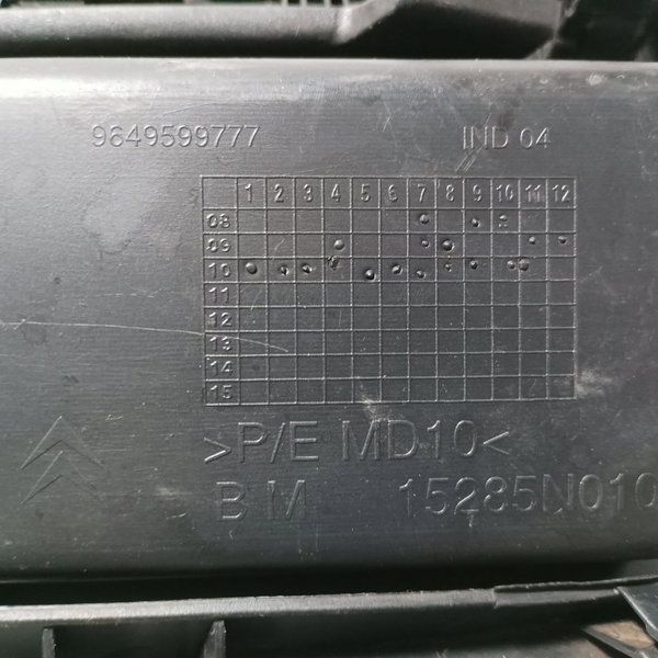 Moldura Painel Inferior Citroen C4 Pallas 2010