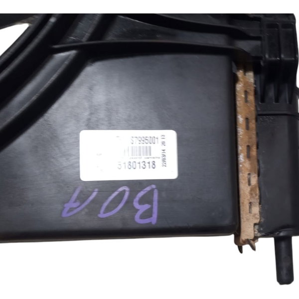 Kit Radiador Defletor Ventoinha Fiat Siena  2010