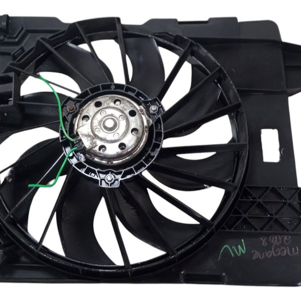 Ventoinha Com Defletor Renault Megane 2008 1.6 16 V