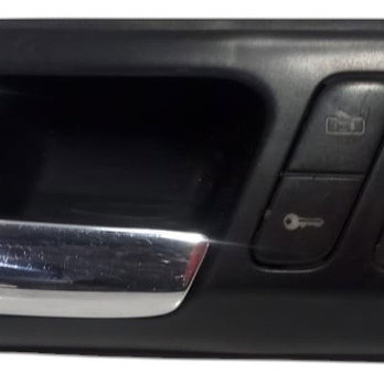 Maçaneta Interna Botão Trava Dianteira Esquerda Vw Polo 2003 Dianteira