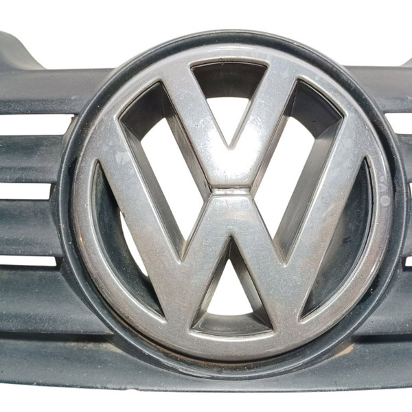 Grade Frontal Com Emblema Vw Gol G3 2002 Fosco