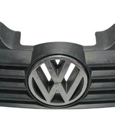 Grade Frontal Com Emblema Vw Gol G3 2002 Fosco