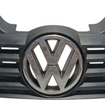 Grade Frontal Com Emblema Vw Gol G3 2002 Fosco