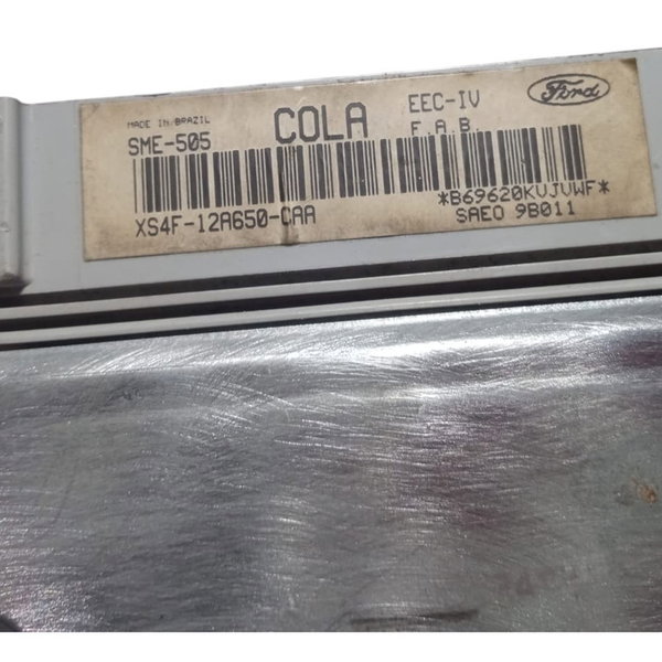 Módulo Injeção Ford Escort 1.8 Zetec Xs4f12a650caa Kit
