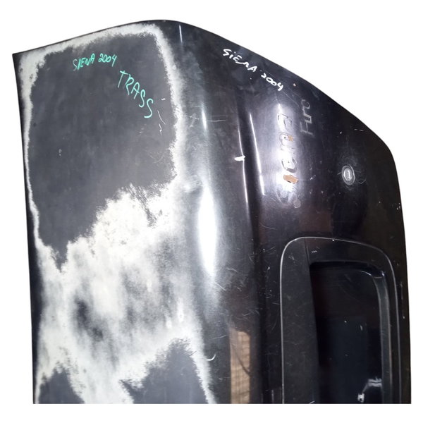 Tampa Traseira Fiat Siena 2004 Detalhes Preto