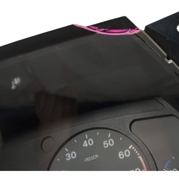 Painel De Instrumento Fiat Tempra 1999 Detalhe No Acrilico Preto