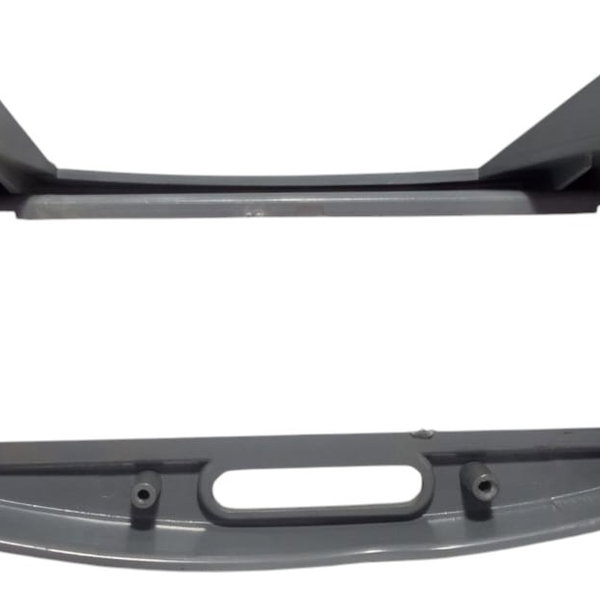 Moldura Rádio Painel Fiat Palio 2010 Cinza
