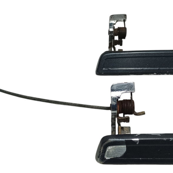 Maçaneta Externa Ford Pampa 1988 Par Cinza-escuro Dianteira