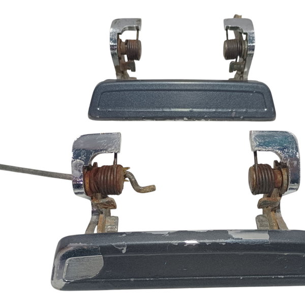 Maçaneta Externa Ford Pampa 1988 Par Cinza-escuro Dianteira