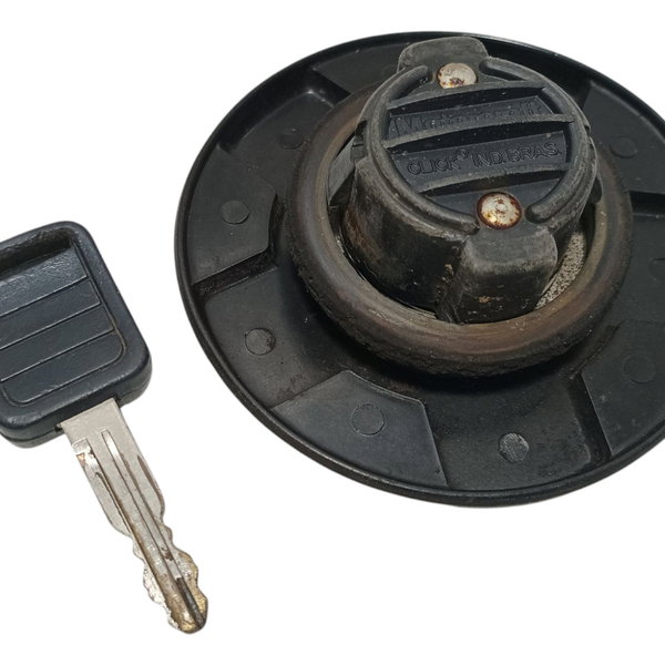 Tampa Tanque Combustível Ford Pampa 1988 Preto