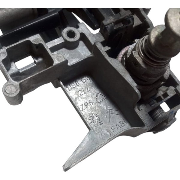 Maçaneta Externa Dianteira Esquerda Citroen C4 Pallas 2010 Preto Dianteira