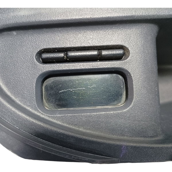 Moldura Relógio Digital Painel Renault Clio 2004 Cinza-escuro