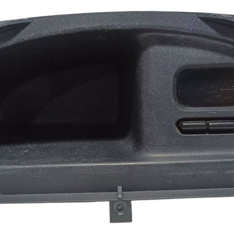 Moldura Relógio Digital Painel Renault Clio 2004 Cinza-escuro