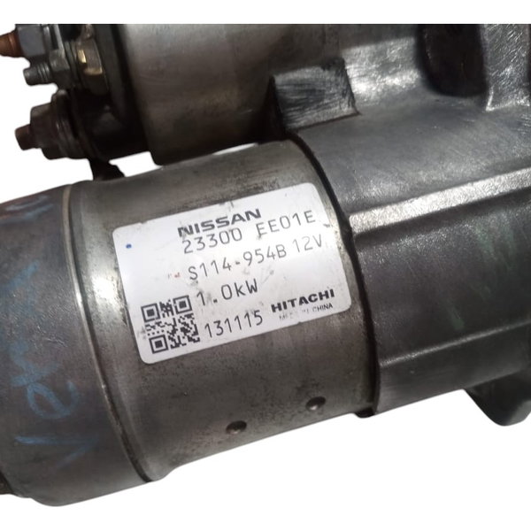 Motor De Arranque Partida Nissan Versa 1.6 2014