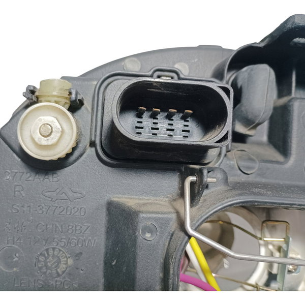 Farol Lado Direito Chery Qq 2014 Recuperado Direito/passageiro