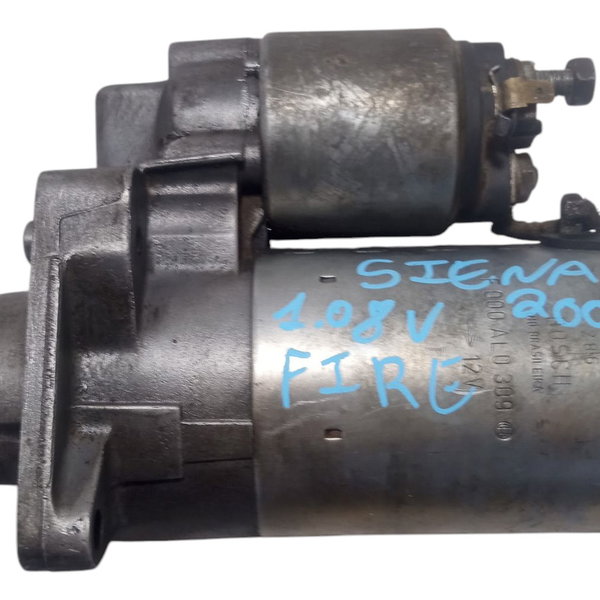 Motor De Arranque Partida Fiat Siena 1.0 8v 2002 Usado