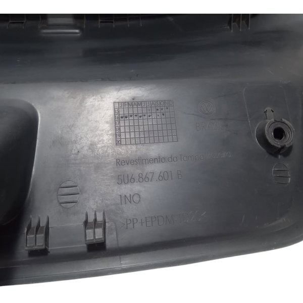 Acabamento Moldura Tampa Traseira Vw Gol G7 2016