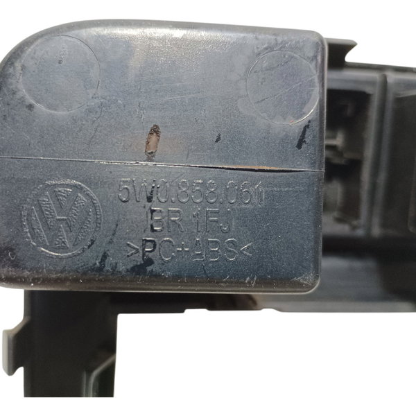 Moldura Painel Central Botão Alerta Vw Gol G4 2005 Pret
