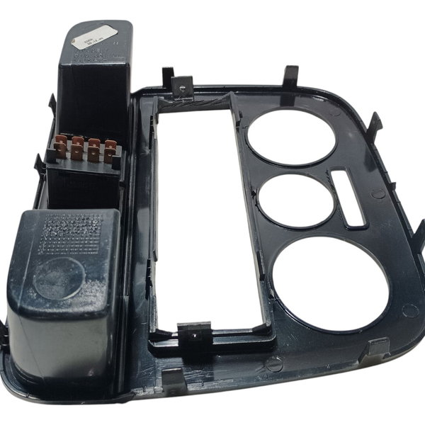 Moldura Painel Central Botão Alerta Vw Gol G4 2006 Preto