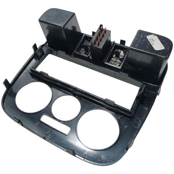 Moldura Painel Central Botão Alerta Vw Gol G4 2006 Preto