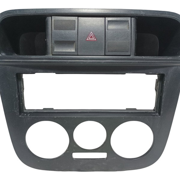 Moldura Painel Central Botão Alerta Vw Gol G4 2006