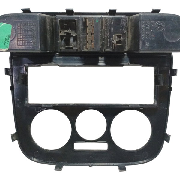 Moldura Central Botão Alerta Desembaçador Vw Gol G4 2007