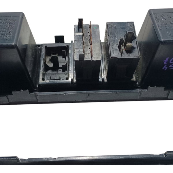 Moldura Central Botão Alerta Desembaçador Vw Gol G4 2007