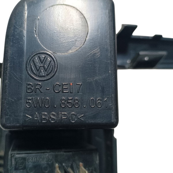 Moldura Central Botão Alerta Desembaçador Vw Gol G4 2007
