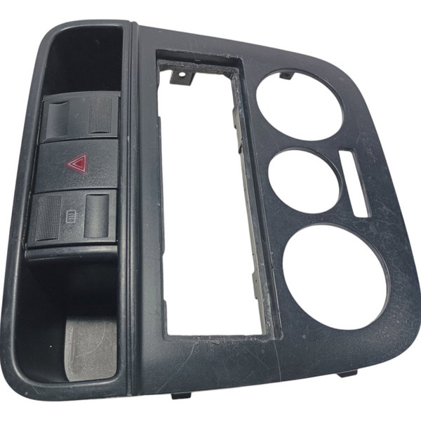 Moldura Central Botão Alerta Desembaçador Vw Gol G4 2005