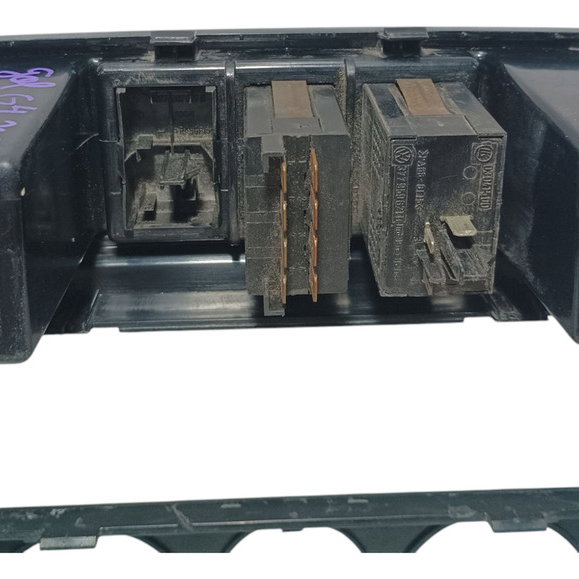 Moldura Central Botão Alerta Desembaçador Vw Gol G4 2005