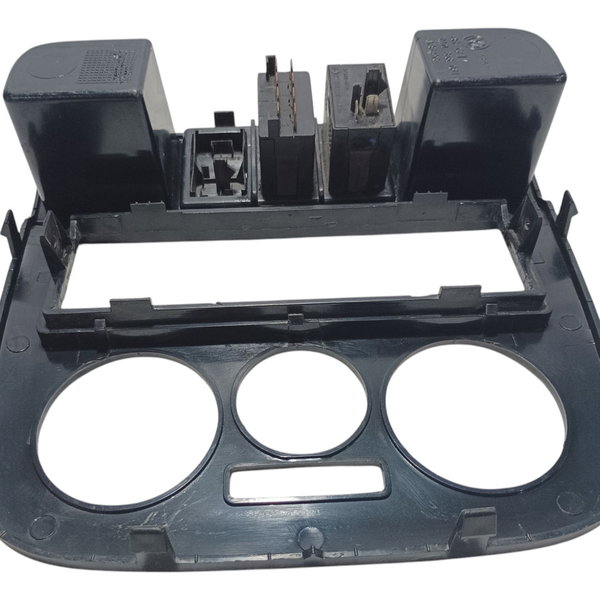 Moldura Central Botão Alerta Desembaçador Vw Gol G4 2005