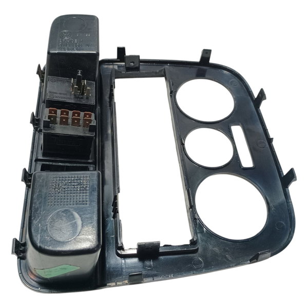 Moldura Central Botão Alerta Desembaçador Vw Gol G4 2005