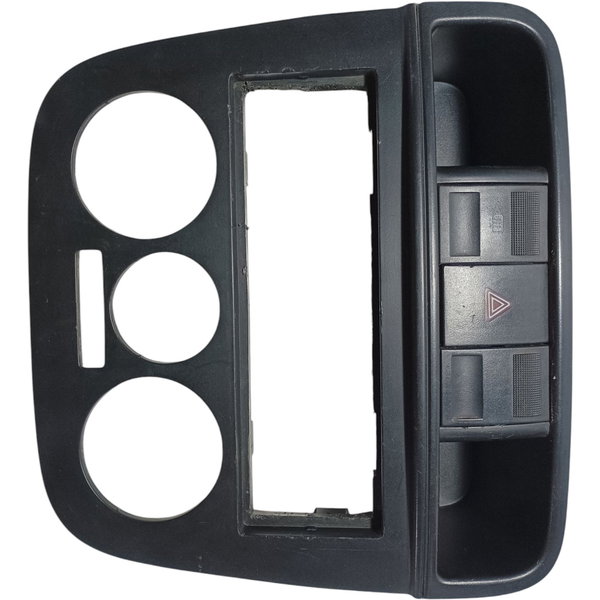Moldura Central Botão Alerta Desembaçador Vw Gol G4 2006